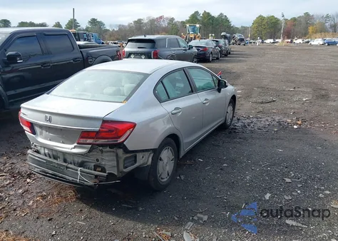 2013 Honda Civic Lx из США, поврежденный, VIN 19XFB2F54DE029744